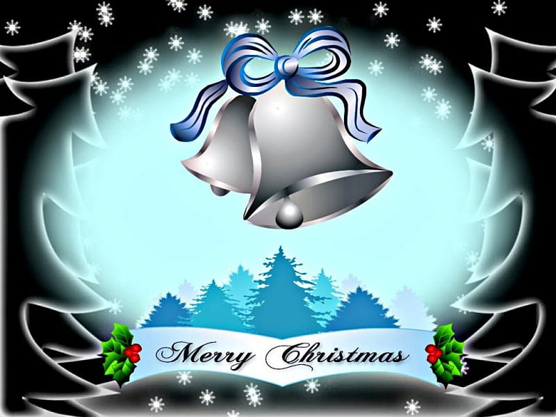 Silver Bells, Christmas, Ring Out The Bells, Christmas Bells, HD wallpaper