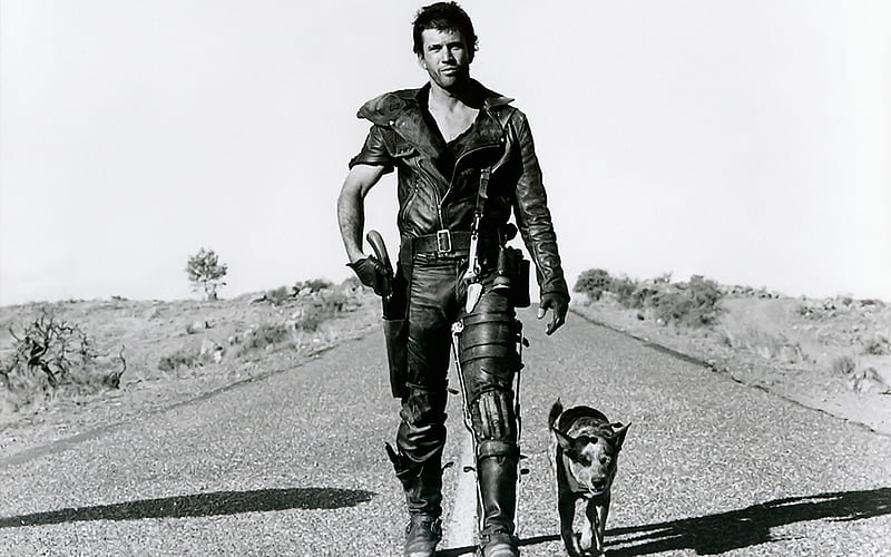 Mad Max, black and white, movies, mel gibson, classic, HD wallpaper