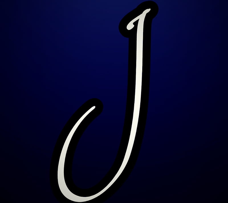 Beautiful J, alphabet, HD wallpaper