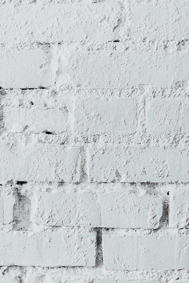 wall, texture, brick, white, HD phone wallpaper