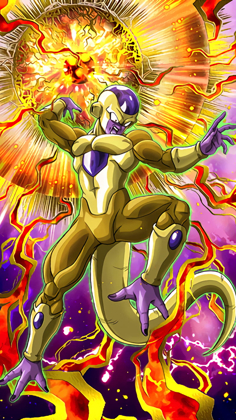 FREEZA DOURADO  Dragones, Fondo de pantalla de anime, Personajes