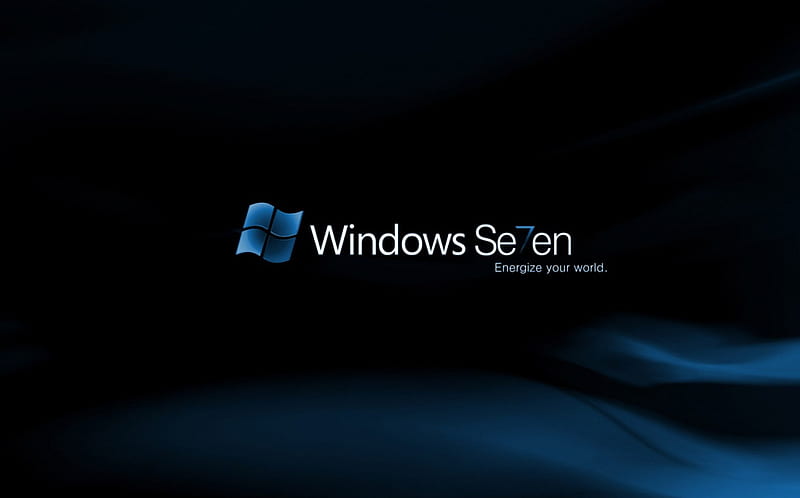 44 - Windows 7, windows, windows 7, dark, 7, black, microsoft, seven, vista, HD wallpaper