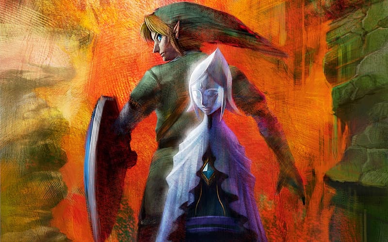 Link, Video Game, Zelda, The Legend Of Zelda: Skyward Sword, Fi (The Legend Of Zelda), HD wallpaper