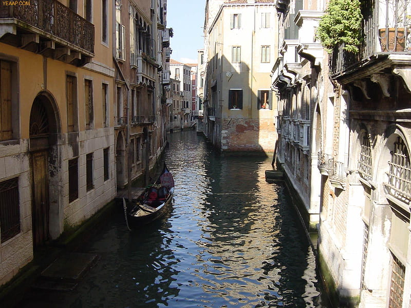 Venice Venezia Canel Italy 1 jpg, place, water, canal, italy, HD wallpaper