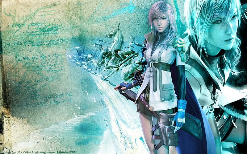 Final Fantasy, Video Game, Claire Farron, Lightning (Final Fantasy), Final Fantasy Xiii, HD wallpaper
