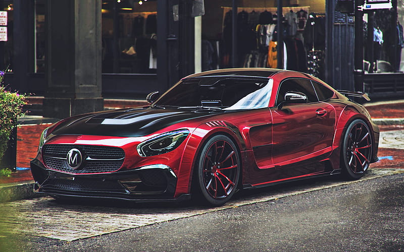Mansory Mercedes-AMG GT S, tuning, supercars, 2018 cars, street, AMG, Mansory, Mercedes-Benz, HD wallpaper
