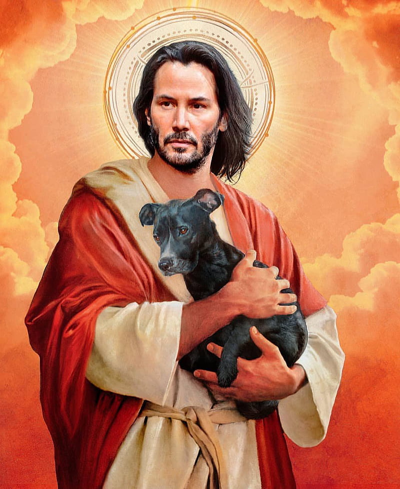 Keanu Reeves, jesus, HD phone wallpaper