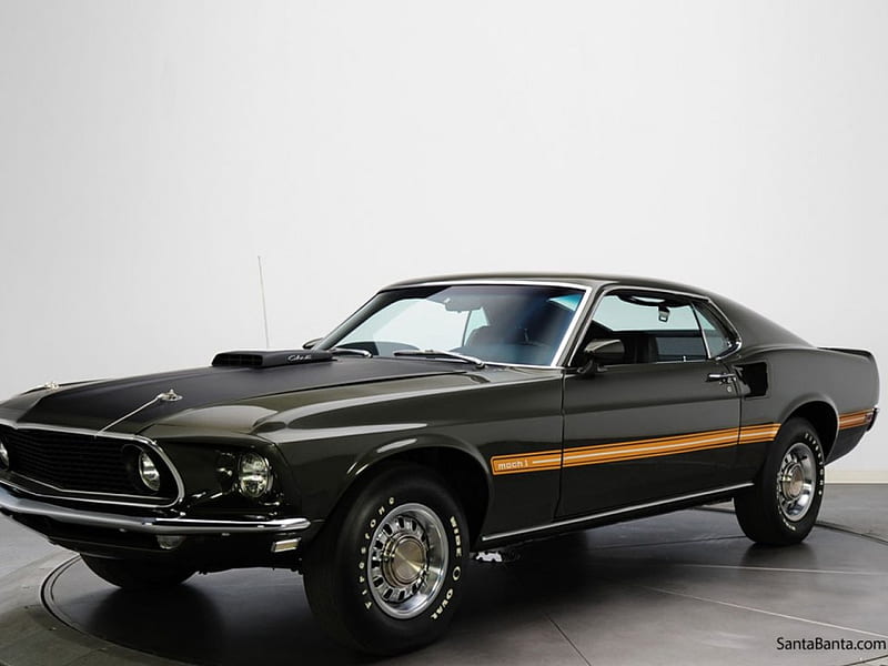 AM-21-15 Ford Mustang Fastback GT 1965, 1964 until 1973, Fastback, Mustang, Ford, HD wallpaper