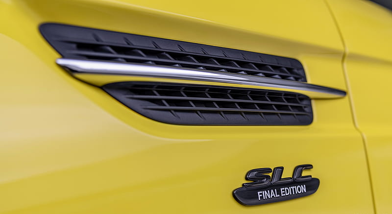 2020 Mercedes-Benz SLC 300 Final Edition AMG Line (Color: Sun Yellow) - Side Vent , car, HD wallpaper