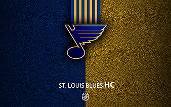 Download St Louis Blues Logo In Blue Flames Wallpaper