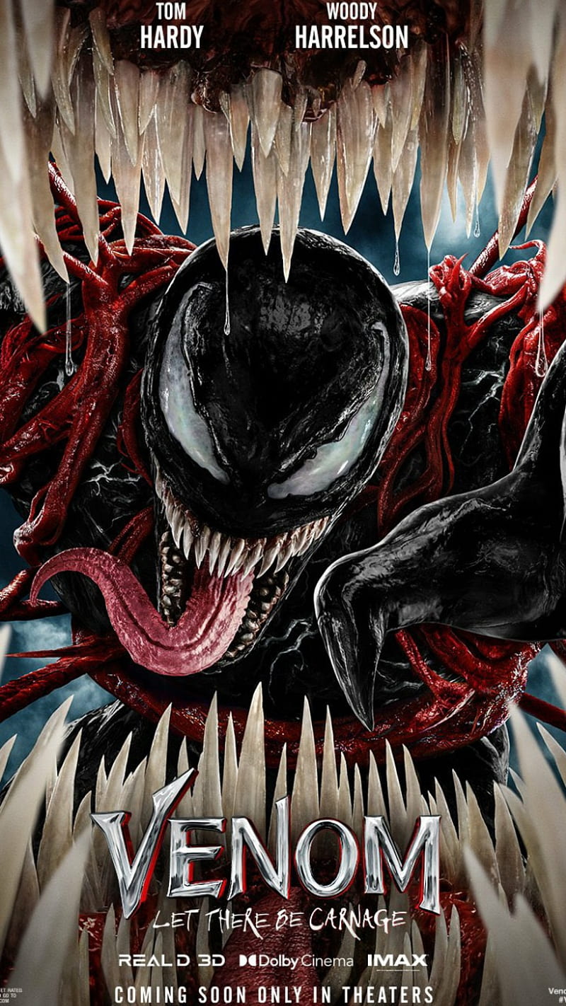 Venom, 2021, carnage, marvel, sony, venom 2, HD phone wallpaper