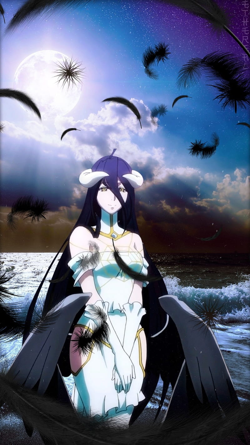 Overlord, albedo, anime, HD phone wallpaper