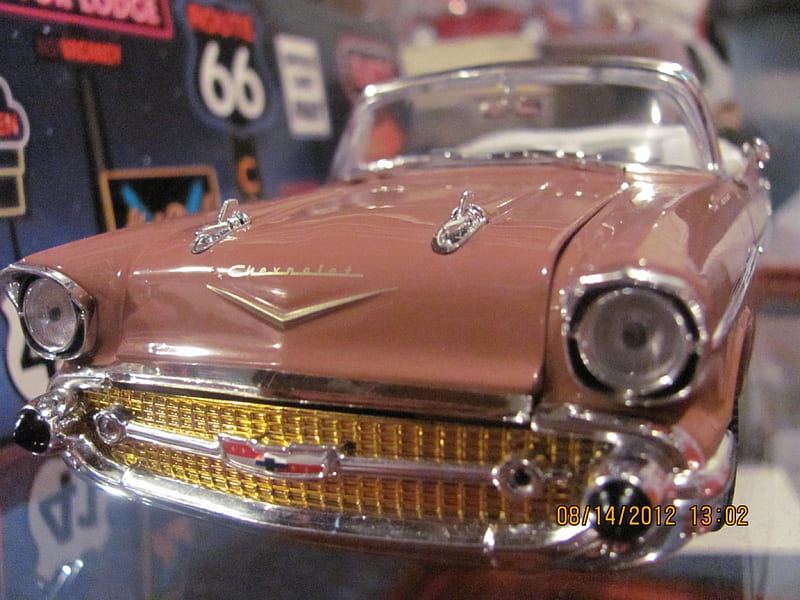 1957 Chevy Bel-Air Diecast, 1957 chevy bel air diecast, diecast, 1957 chevy bel air, 1957 chevy, 57 chevy diecast, chevy bel air, HD wallpaper