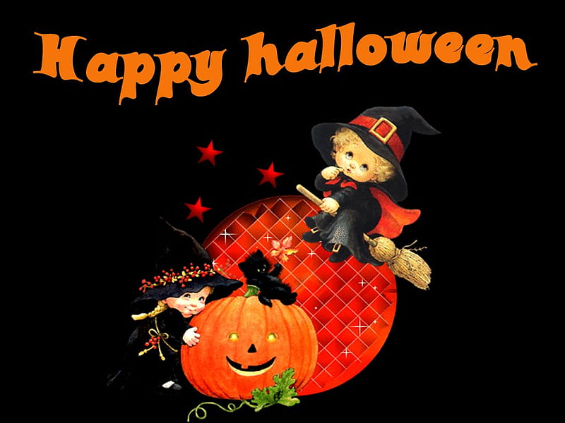Happy Halloween October 31 Witch Halloween Pumpkin Night Hd Wallpaper Peakpx