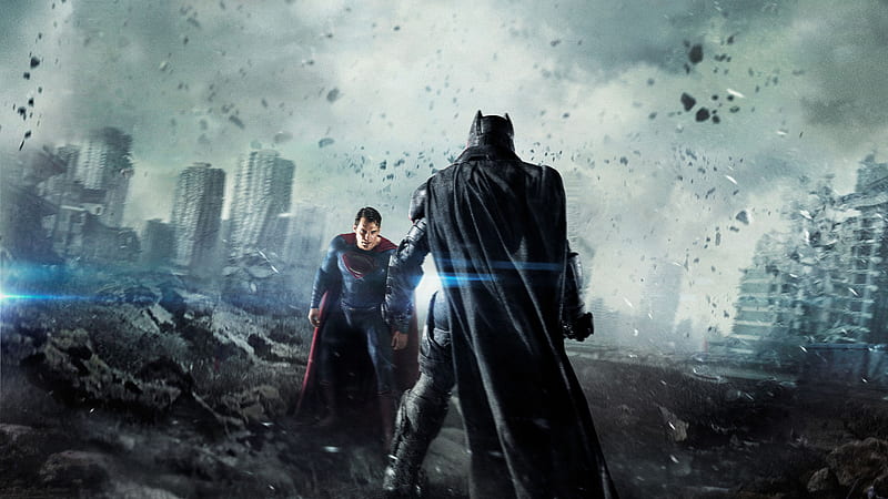 Ben Affleck Bruce Wayne Clark Kent Henry Cavill Kal-El Superman Batman V Superman Dawn Of Justice, HD wallpaper