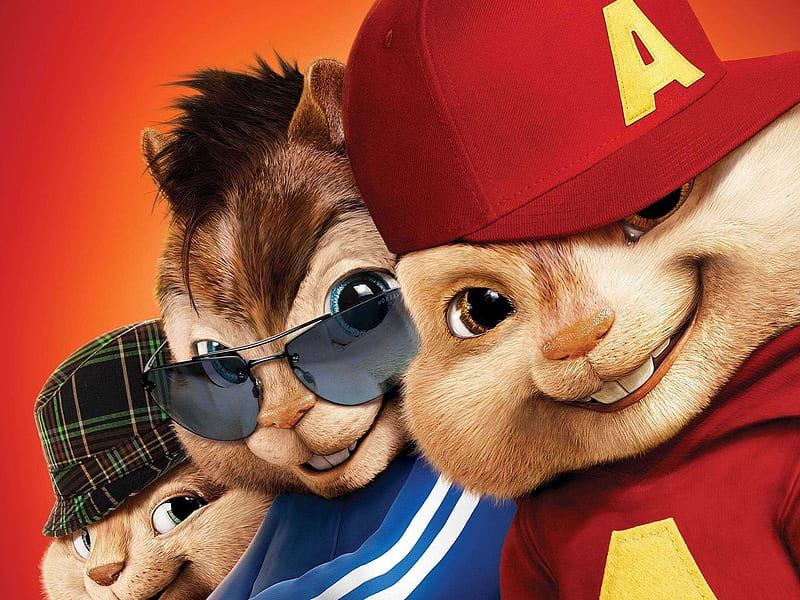 Alvin y las ardillas: el chip de la carretera (2015), póster, rojo, ardilla,  Fondo de pantalla HD | Peakpx