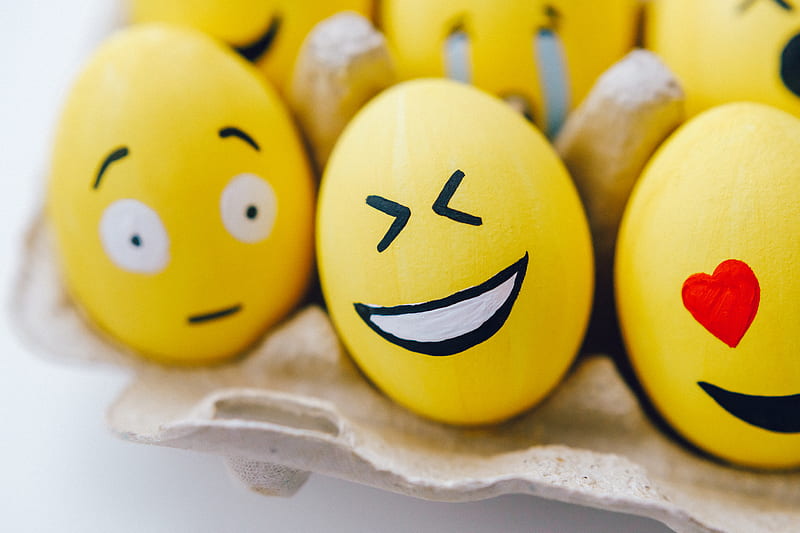 DIY Emoji Easter Eggs, HD wallpaper