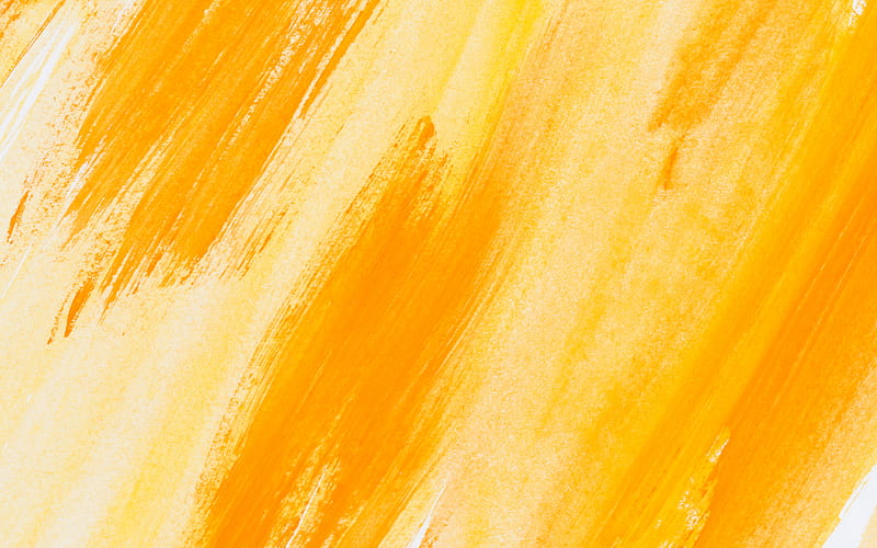 Orange paint texture, paint strokes, orange background, paint background, HD  wallpaper | Peakpx
