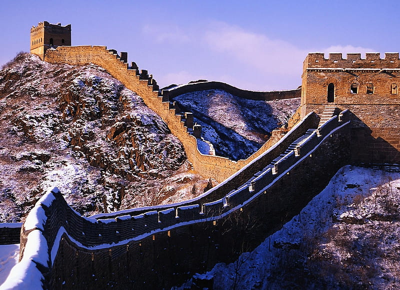 Chinese Wall, architecture, bonito, wall, other, HD wallpaper