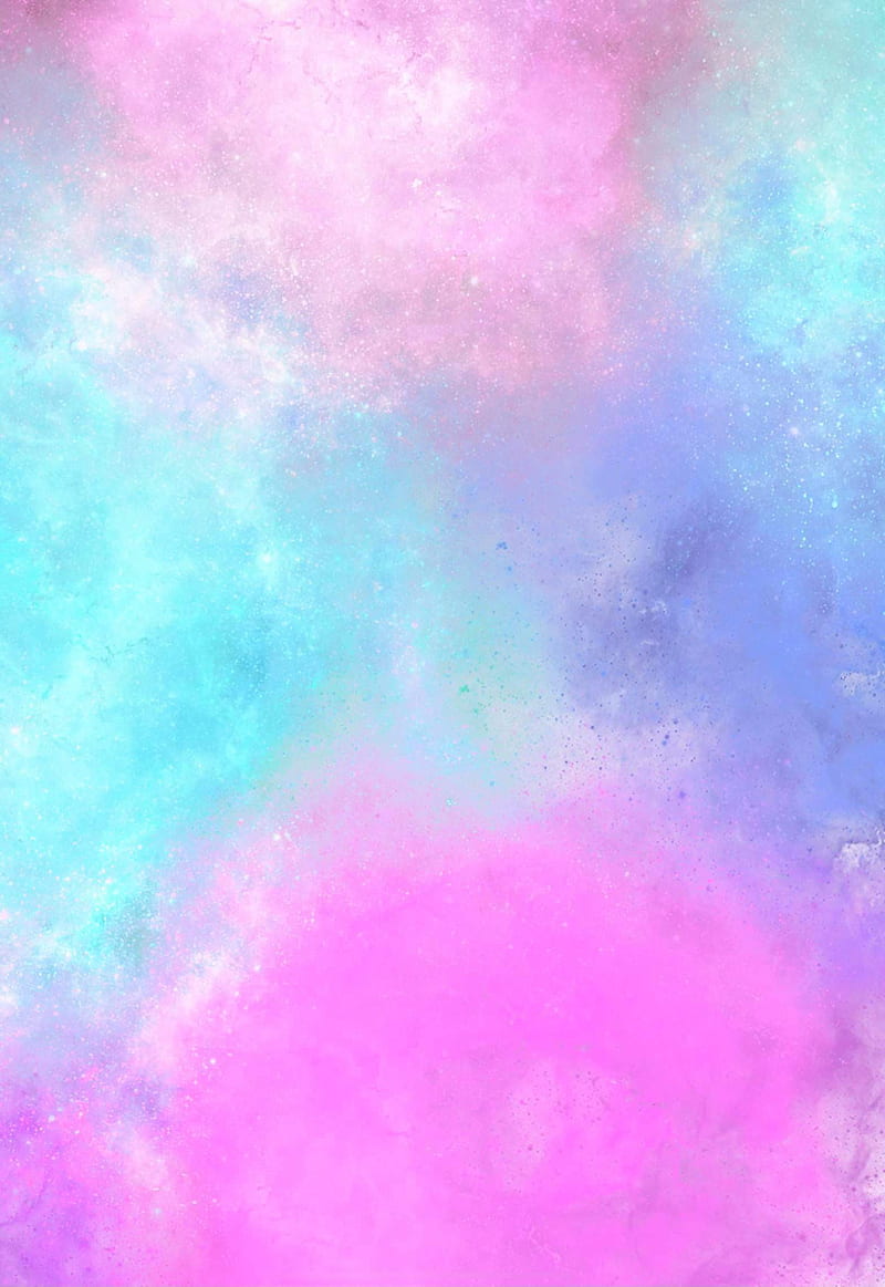 Pink and Blue , galaxy, HD phone wallpaper