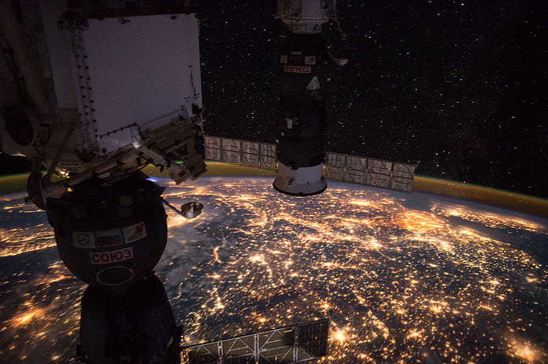 Earth, From Space, Soyuz , Netherlands, HD wallpaper