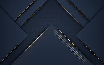 Royal Blue And Gold Blue and Gold Abstract HD phone wallpaper  Pxfuel