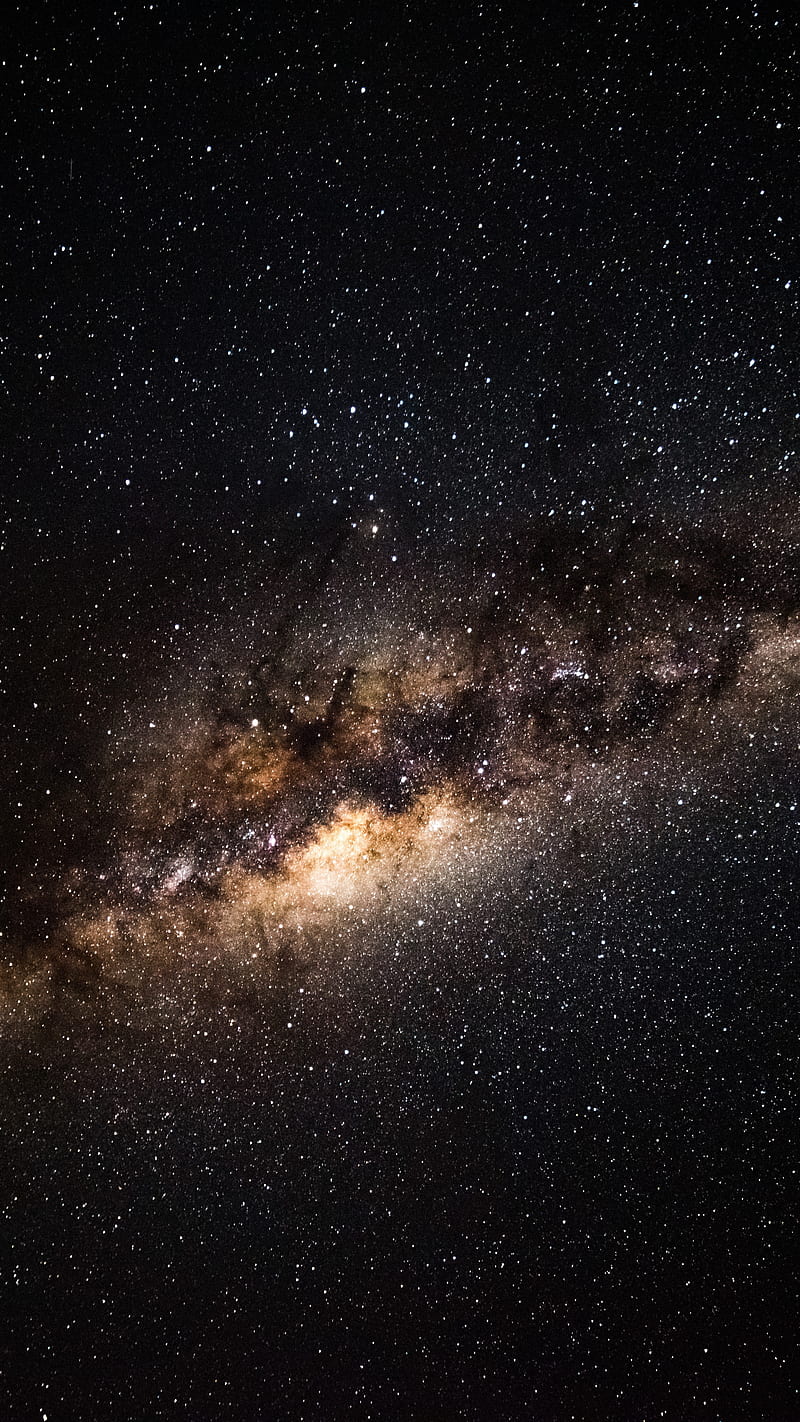 Milky Way , galaxy, sky, milky way, space, universe, HD phone wallpaper