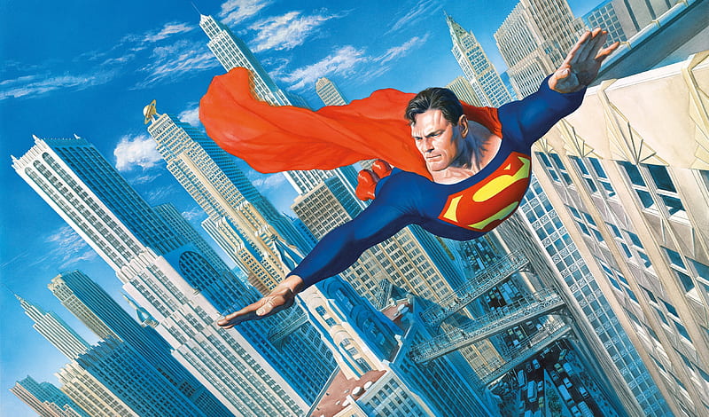 Superman, DC Comics, Daily Planet, Metropolis (DC Comics), HD wallpaper