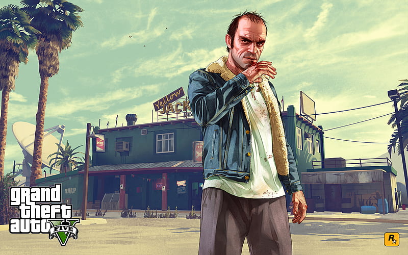 Grand Theft Auto V, GTA 5 Art, HD wallpaper
