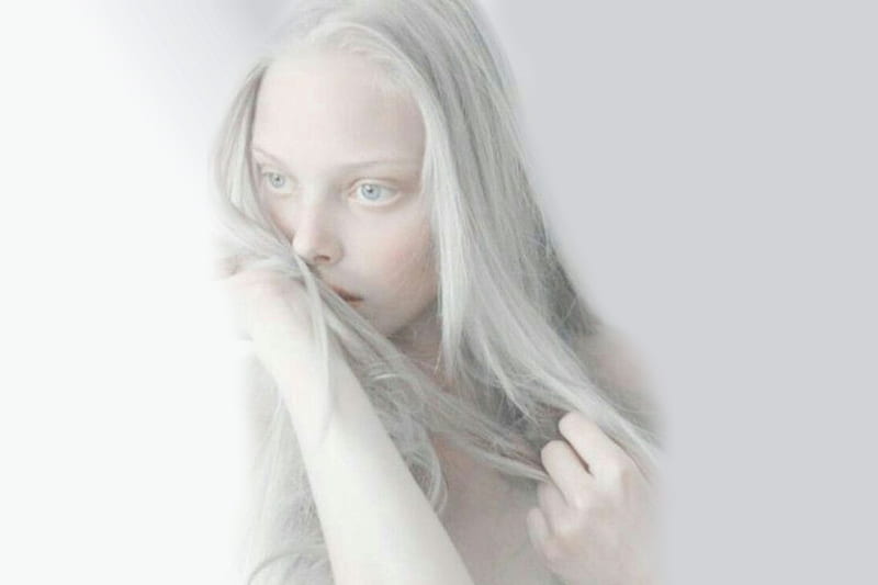 Albino Model, pretty, lovely, stunning, model, soft, women are special, bonito, delicate, lips nails eyes hair art, etheral women, female trendsetters, albino, gorgeous, HD wallpaper