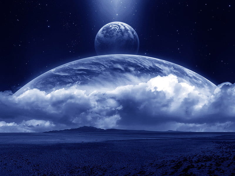 The Rise of Moons, planets 3d and cg, background, space, circles, painted, clouds, cenario, nice, lightness, multicolor, scenario bright, beauty, art, moons, brightness, cena, black, different, sky, abstract, panorama, spatial, cool, mountains, awesome, computer, great, hop, fullscreen, dust, white, colorful, gray, nebulae, bonito, artwork graphy, green, effects, scenery, light, blue, night stars, amazing, multi-coloured, rise, customized, satellites, colors, universe, dark, monumental colours, earth, pc, scene, HD wallpaper