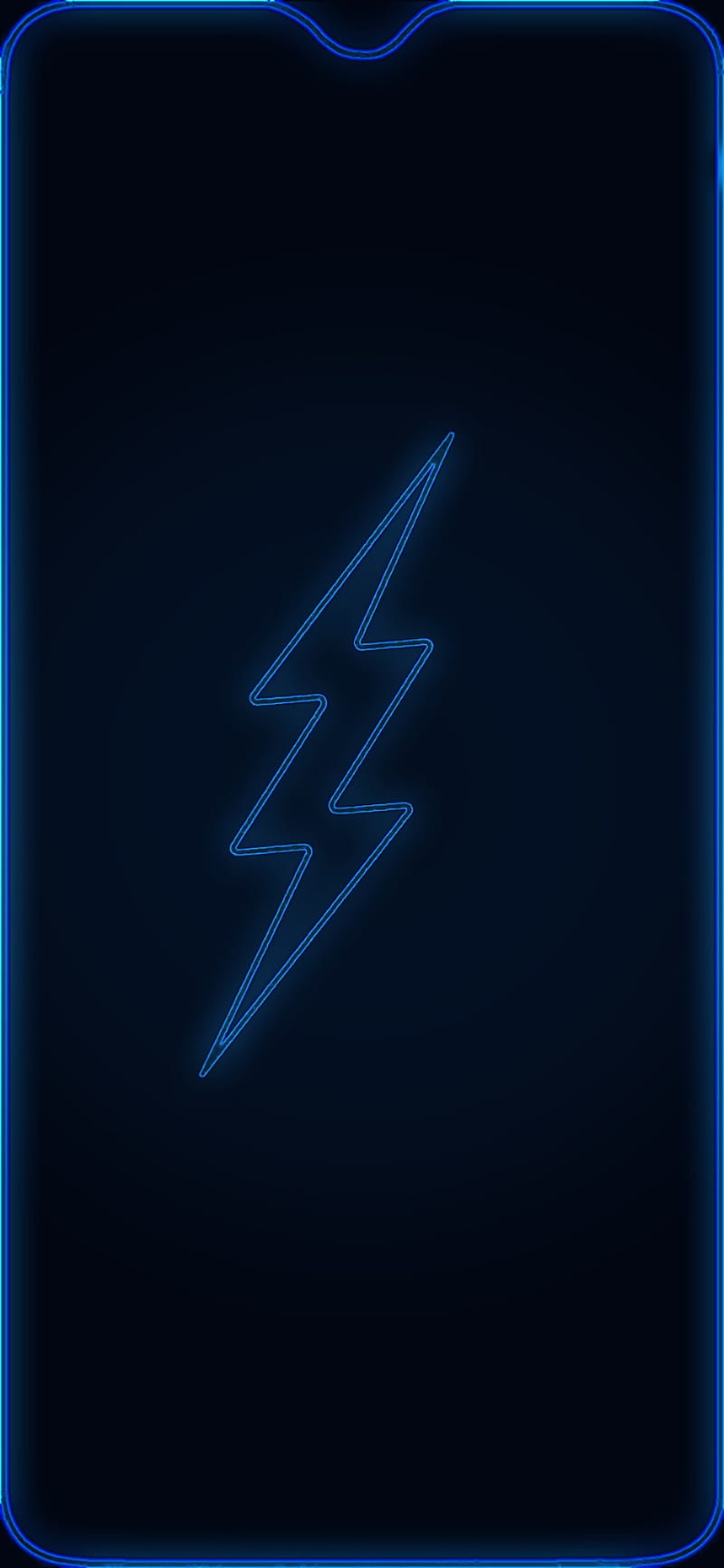 Blue Lightning, black, ingress, logo, up, HD phone wallpaper