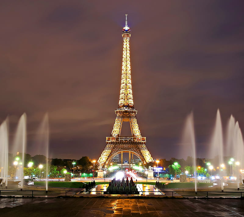 paris, Eiffel tower, HD wallpaper