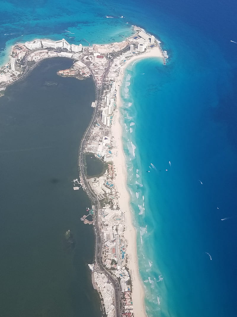 Cancún mexico, playa, océano, agua, Fondo de pantalla de teléfono HD |  Peakpx