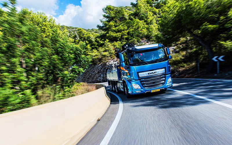 DAF CF 450 FAQ road, 2019 trucks, cargo transport, 2019 DAF CF, LKW, DAF, R, HD wallpaper