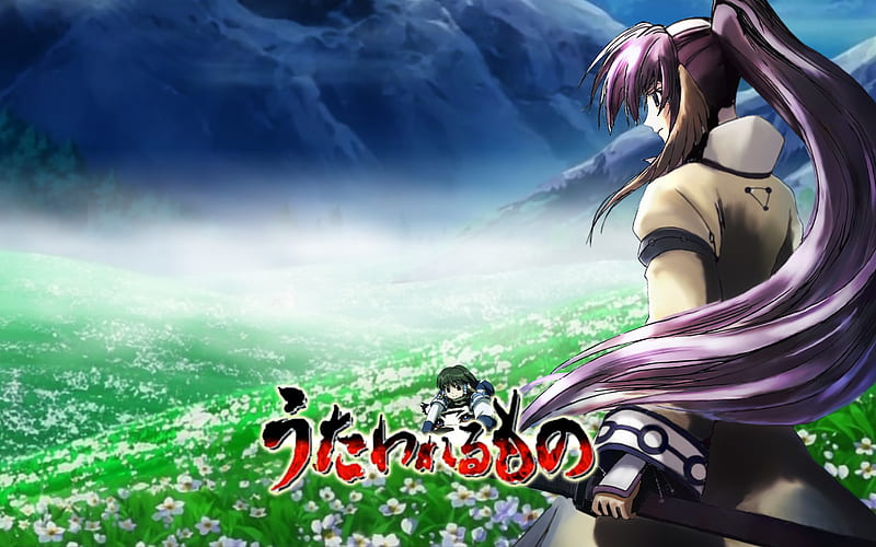 Utawarerumono, warrior, alone, touka, sword, HD wallpaper Utawarerumono, warrior, alone, touka, sword, HD wallpaper