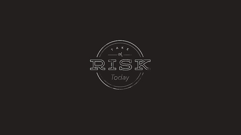 Take A Risk Today Inspirational, HD wallpaper