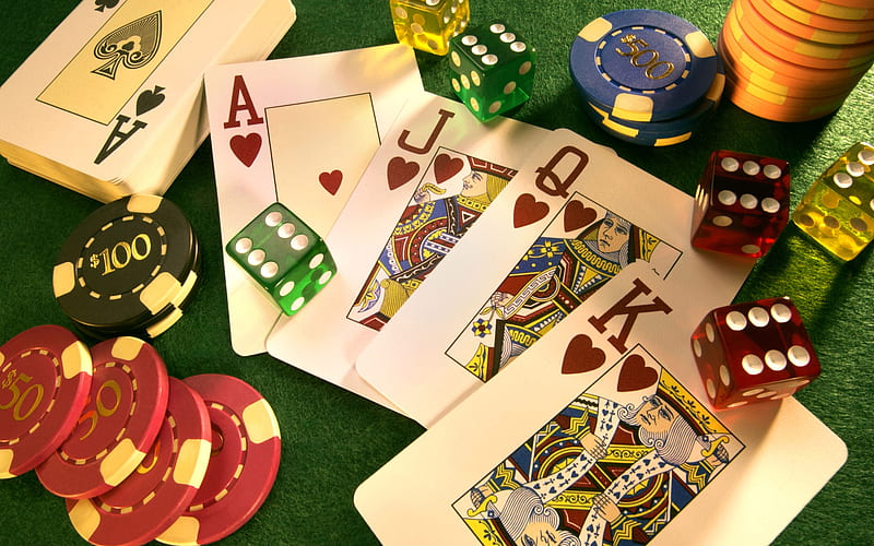 Casino-(8), game, luck, cards, HD wallpaper