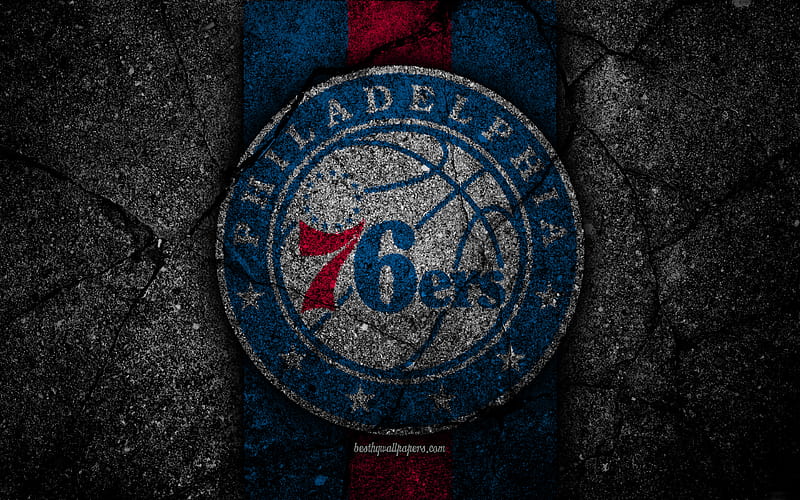 Philadelphia 76ers, logo, basketball, sixers, nba, HD wallpaper