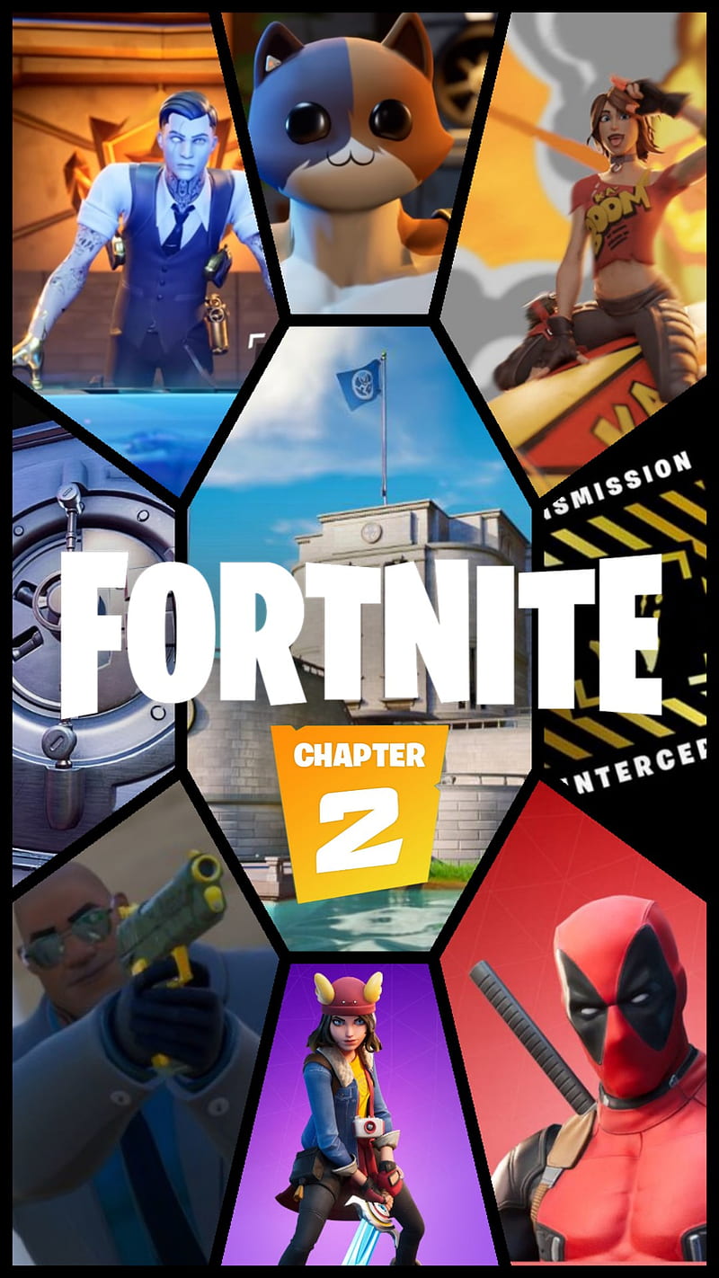 Fortnite Chapter 2, chapter 2, deadpool, gaming, meowsicles, nintendo, pc, playstation, switch, xbox, HD phone wallpaper