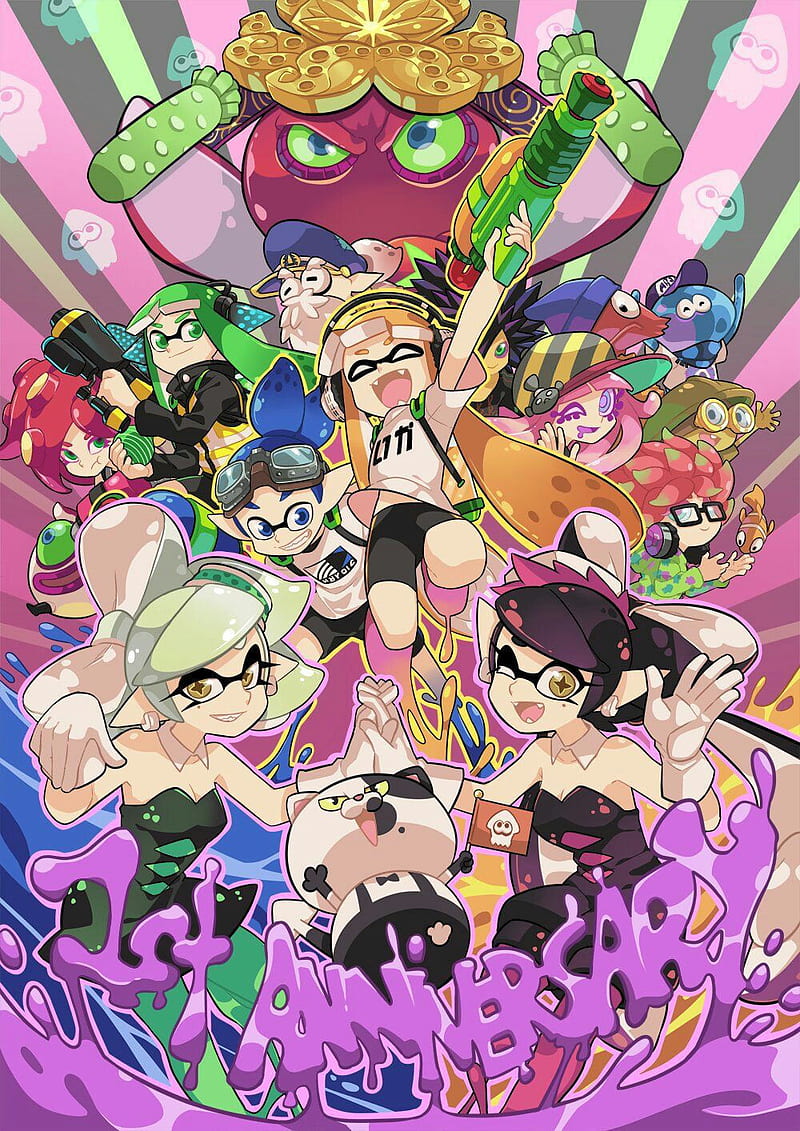 Download Splatoon Wallpapers for FREE [100,000+ Mobile & Desktop] -  WallpaperGod.com