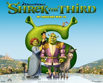 Movie Shrek the Third HD Wallpaper