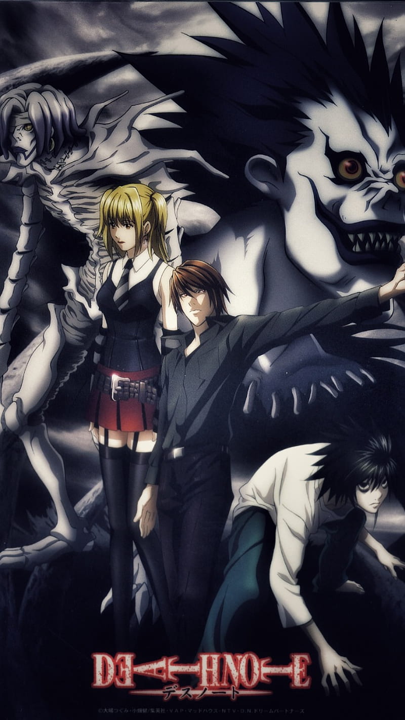 Anime Death Note Phone Wallpaper by Morrow - Mobile Abyss