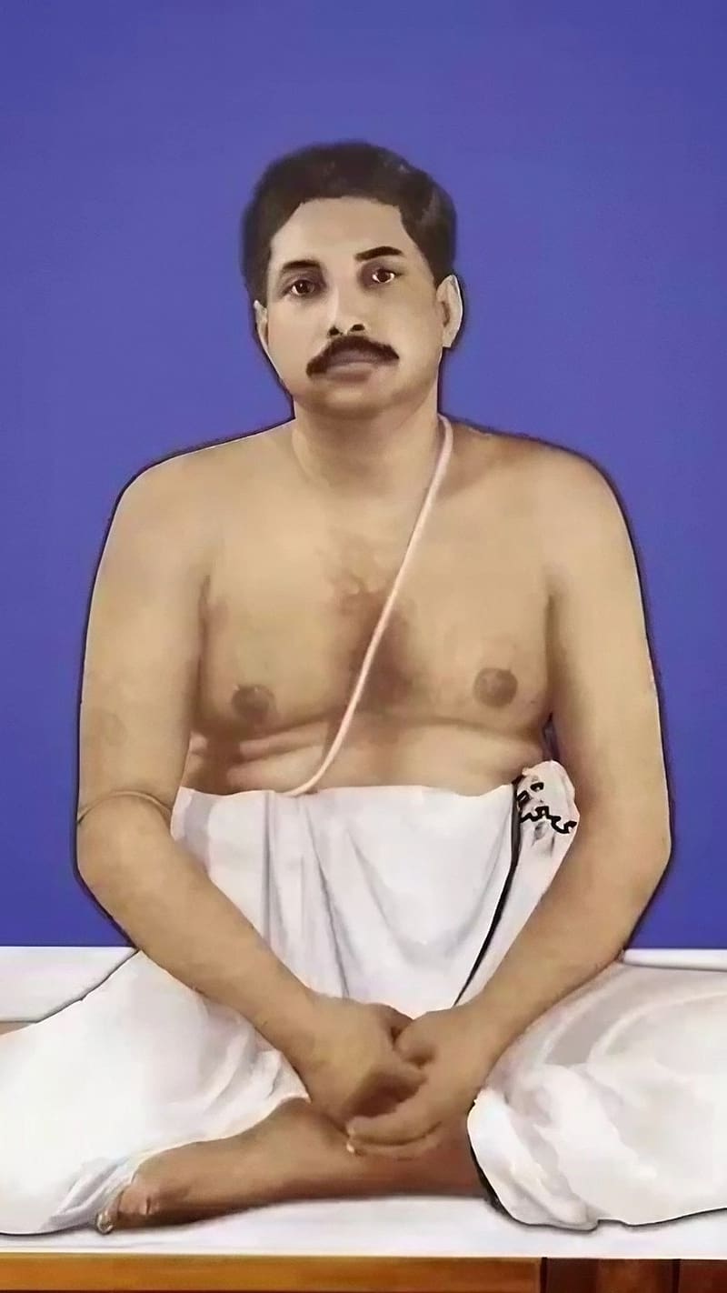 Anukul Thakur, Purple Background, physician, philosopher, spiritual leader, HD phone wallpaper