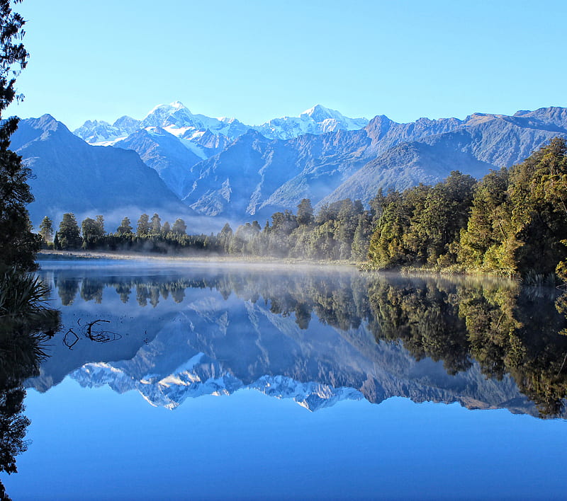 New Zealand Mountain, lake, mountains, sea, water, HD wallpaper | Peakpx