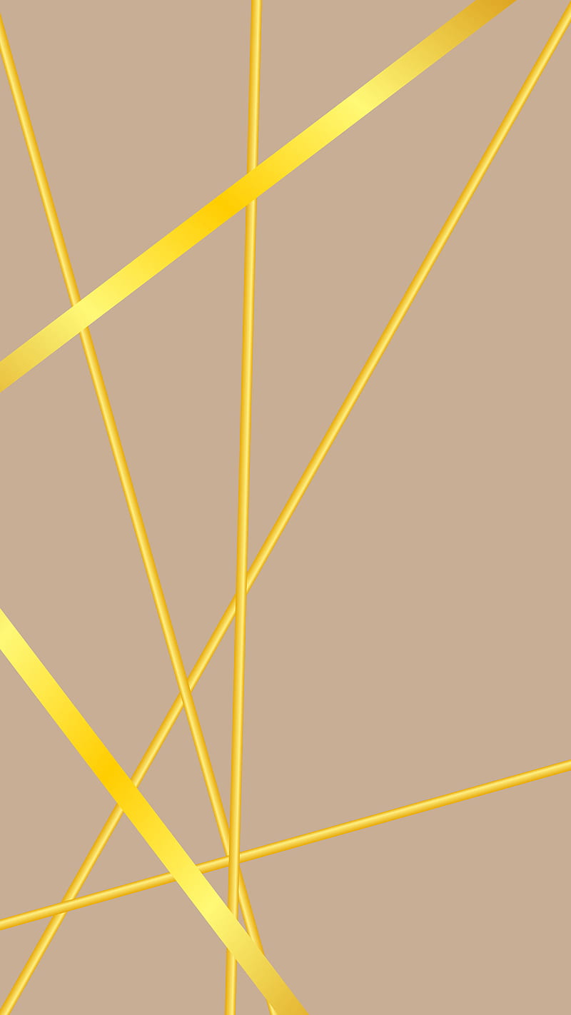 Líneas doradas, beige, desenho, fon, iphone, teléfono, samsung, tableta,  wallaper, Fondo de pantalla de teléfono HD | Peakpx