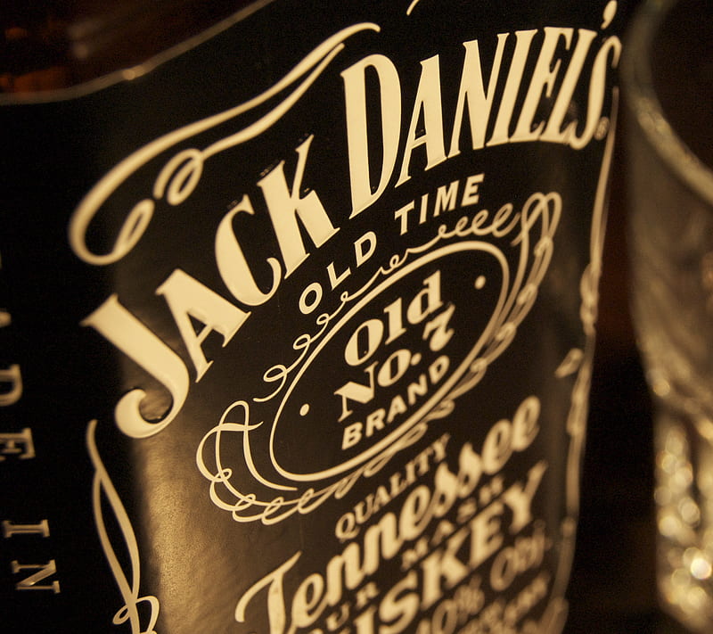 Jack Daniels 2, alcohol, logo, HD wallpaper