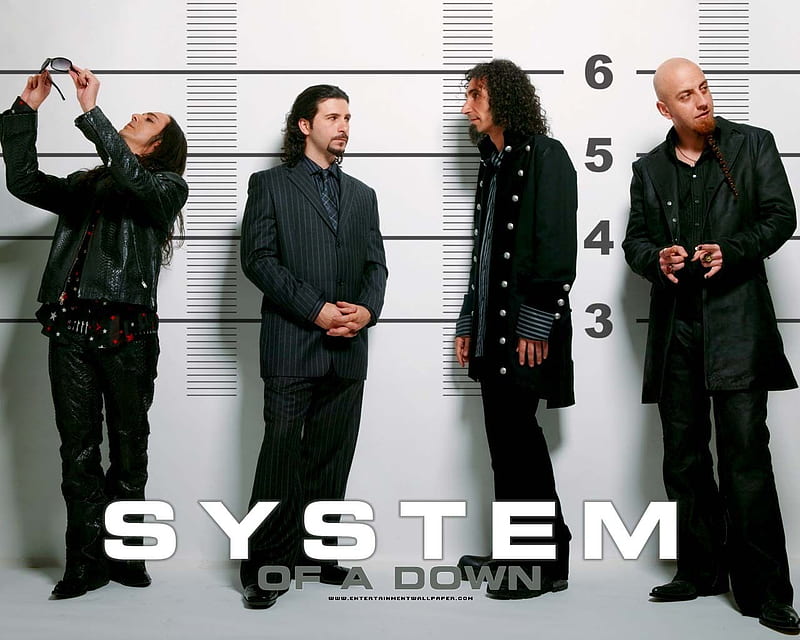 System Of A Down, shavarsh, daron malakian, system, soad, shavo odidjian, shavo, john dolmayan, serj, john, daron, serj tankian, down, HD wallpaper
