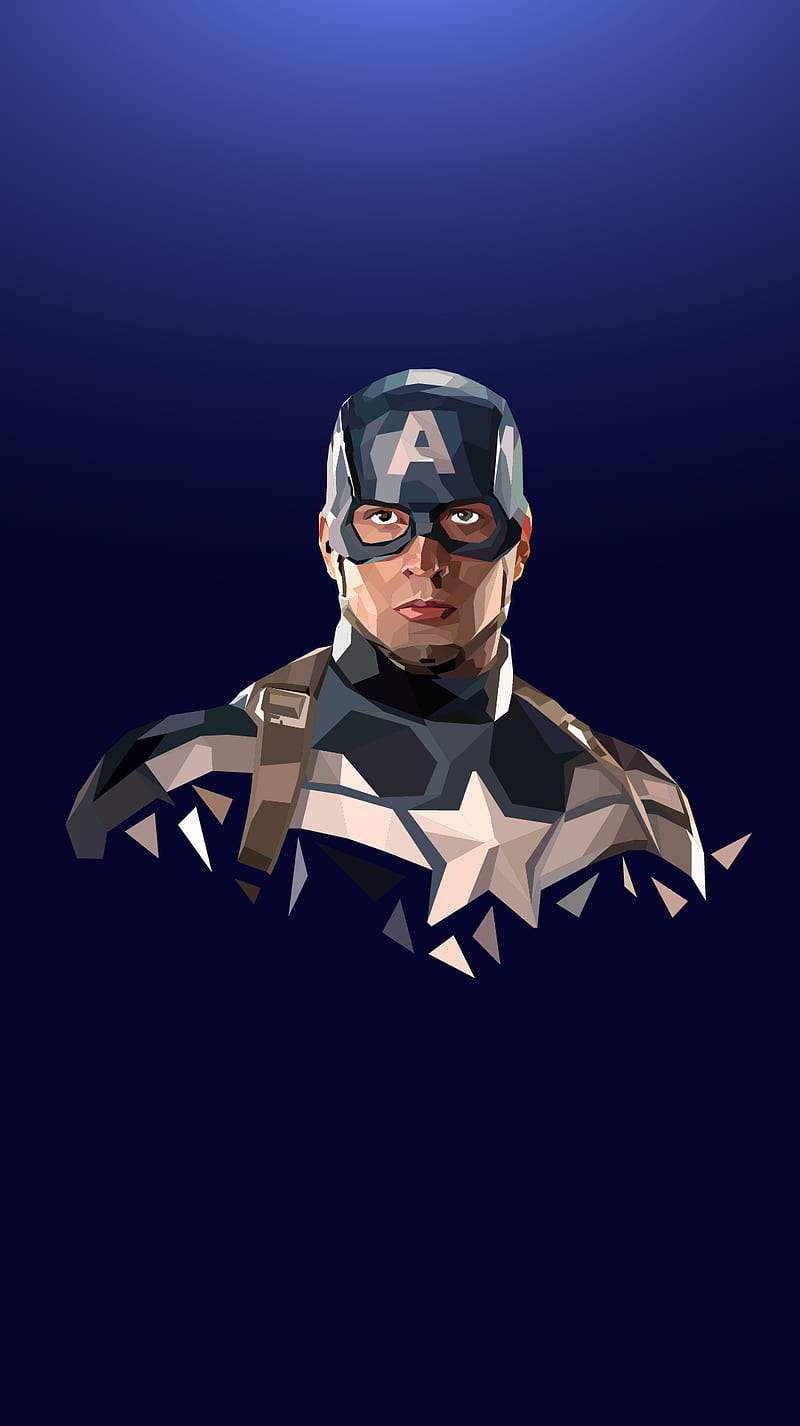 Captain America, comics, facets, marvel, HD phone wallpaper