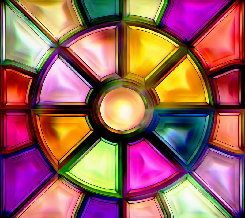 Mosaic window HD wallpapers